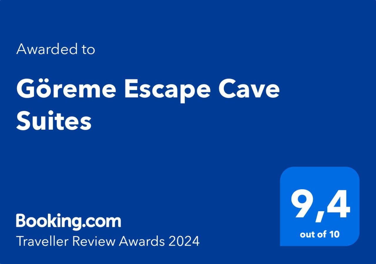 Goereme Escape Cave Suites Экстерьер фото